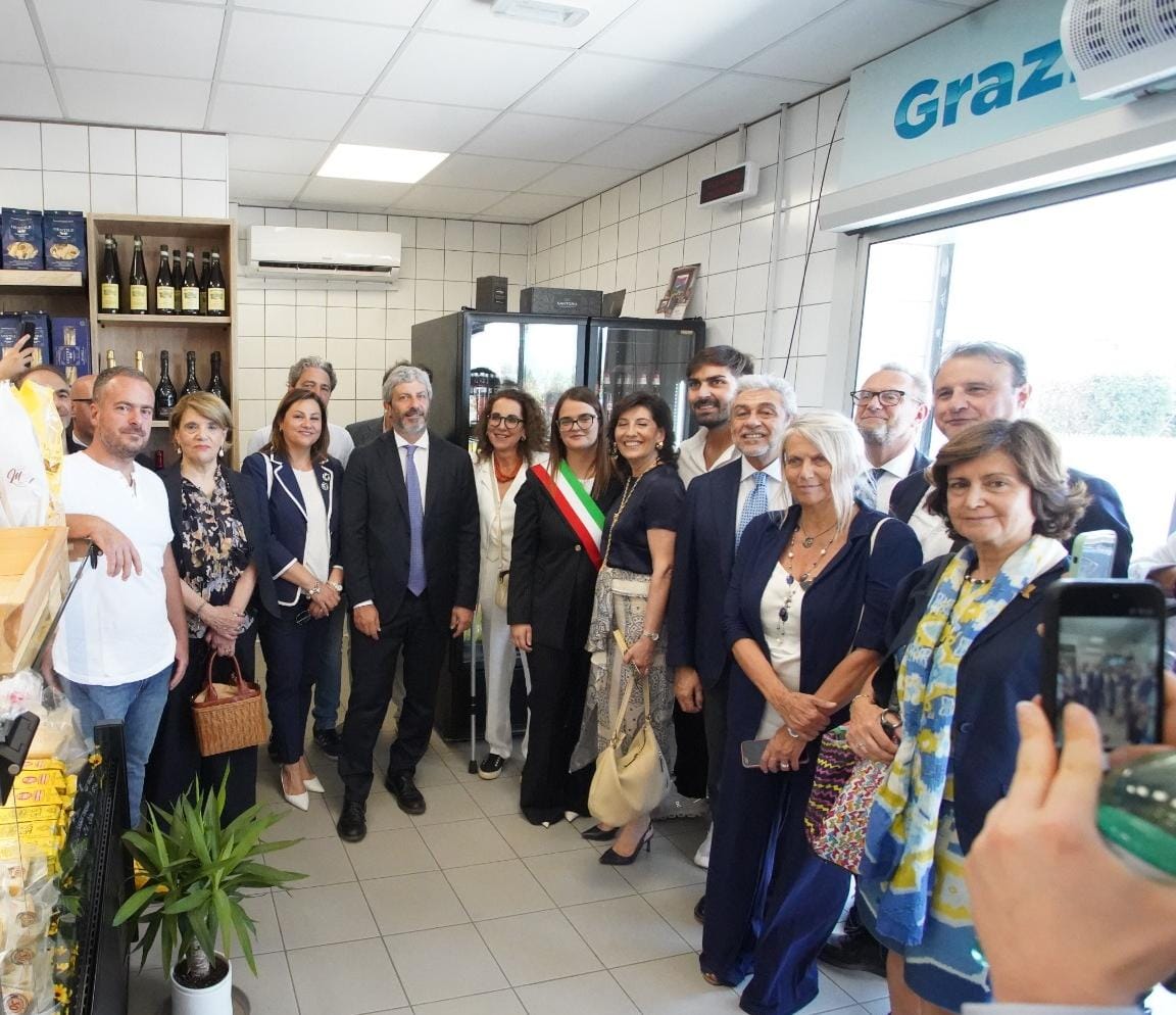 al caseificio foto di gruppo